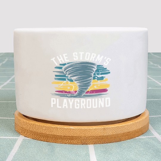 Tornado Chasing Adventures: Embrace Nature's Fury Plant Pots