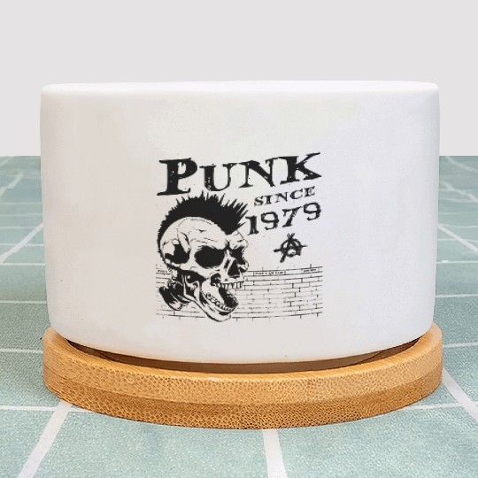Punks Not Dead, Punk Since 1979, 45 Years Old and Plant Pots
