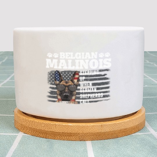 BELGIAN MALINOIS STEPPING UP WHEN SHEPHERDS CALL Plant Pots