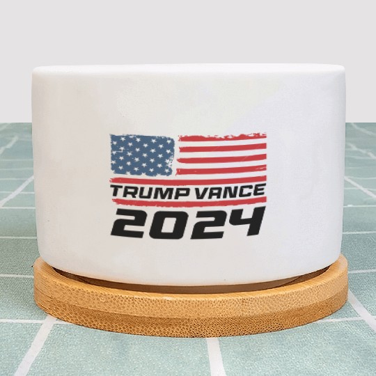 TRUMP VANCE 2024 Plant Pots