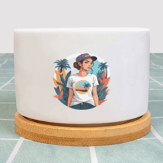 Embracing the Beach Lifestyle Plant Pots