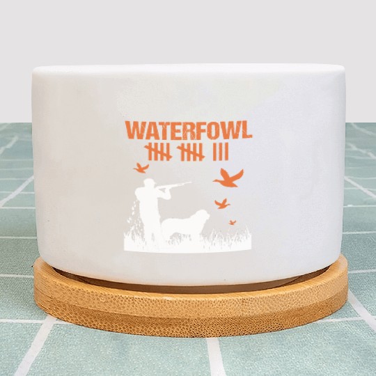 Funny Waterfowl Hunting Score Card Duck Hunting Plant Pots