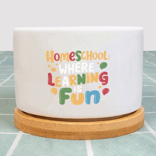 Embrace The Homeschool Journey With Your Plant Pots