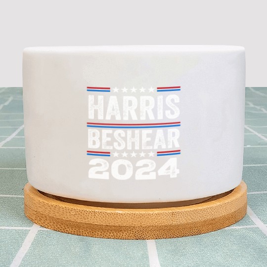 Kamala Harris Beshear 2024 US Election Democrat Plant Pots