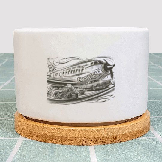 Bold Fantasy Flyer Plant Pots