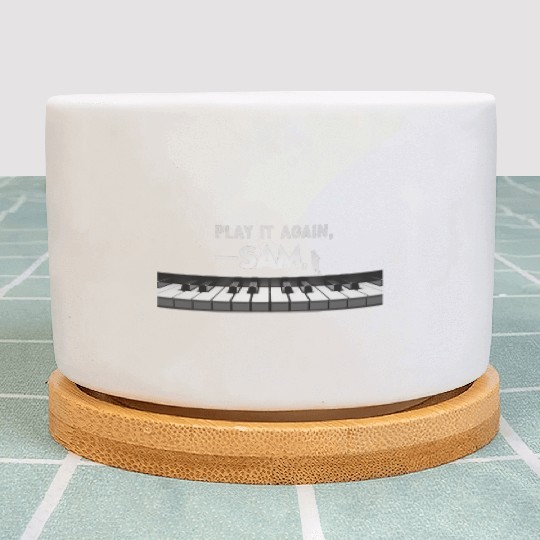 "Play It Again, Sam" Retro Piano Design Plant Pots