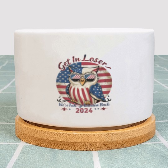 Hilarious Pro-Trump 2024 Plant Pots Safeguard America