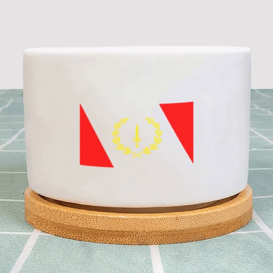 African American Heritage Flag 1967 Black History Plant Pots