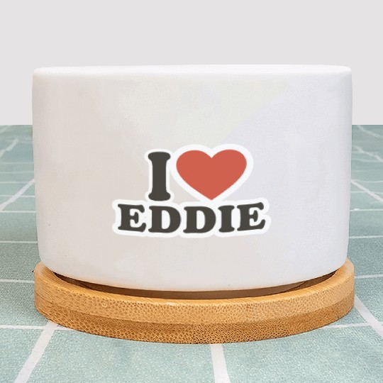 I LOVE Plant Pots Boyfriend gift idea I LOVE Eddie