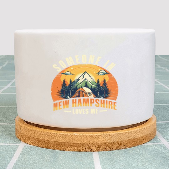 Someone In New Hampshire Loves Me Plant Pots
