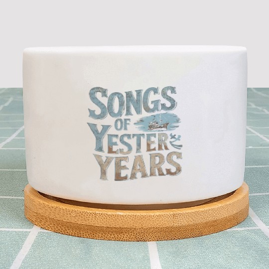 Sailors Sea Shanty Singing Ship Adventures Plant Pots