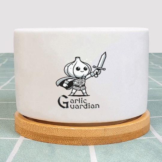 Garlic Guardian Plant Pots