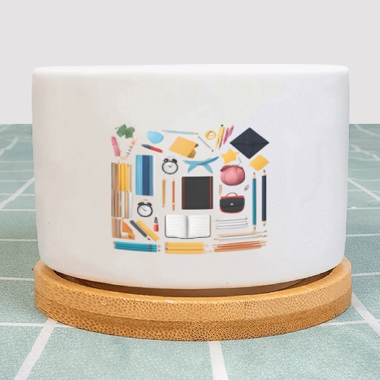 Back to school Plant Pots