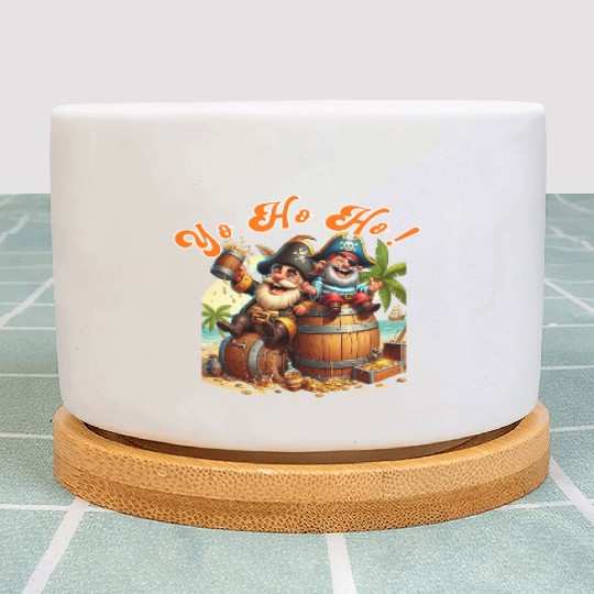 Pirate Rum Plant Pots