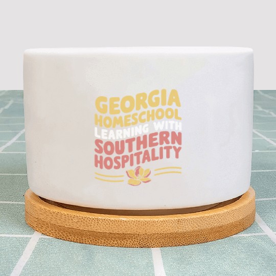 Georgia Homeschool Adventures Georgia Plant Pots