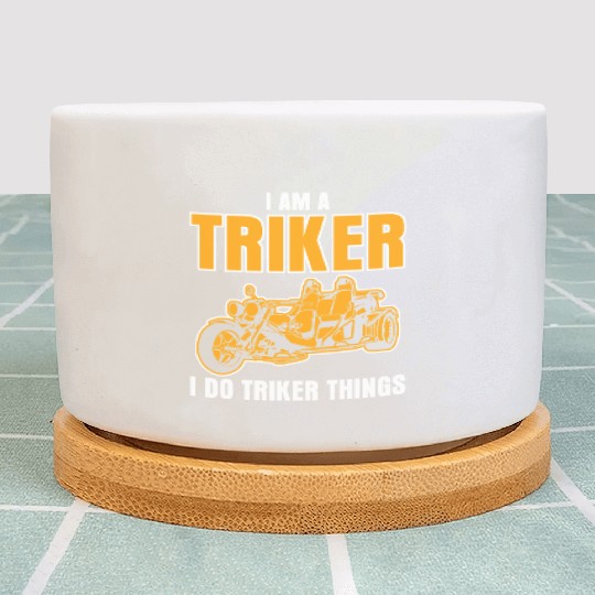 Triker Trike Driver Trikes Motor Trike Plant Pots