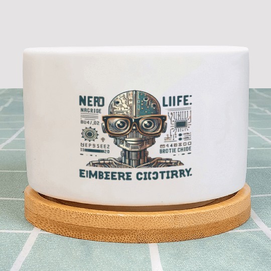 NERD LIFE Embrace THE Circuitry Plant Pots