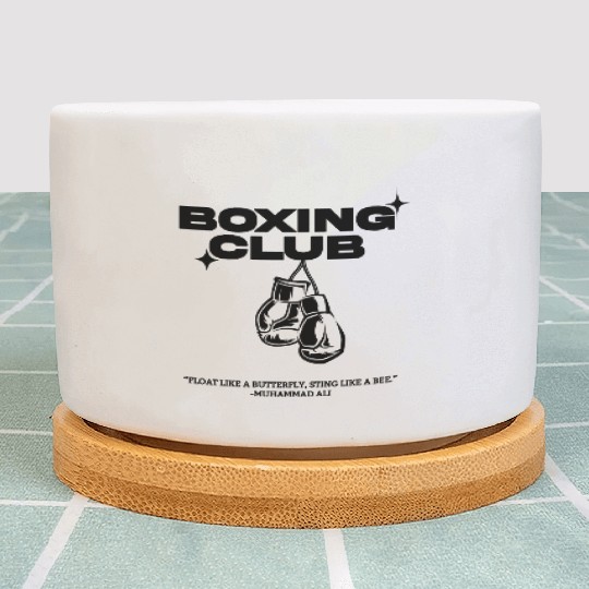 Boxing Club - kickboxing sport Plant Pots