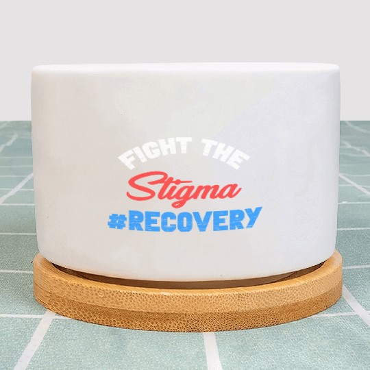 Fight The Stigma #Recovery Overdose Sobriety Plant Pots