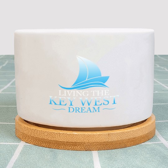Florida Keys LIVING THE KEY-WEST DREAM Sailor Plant Pots
