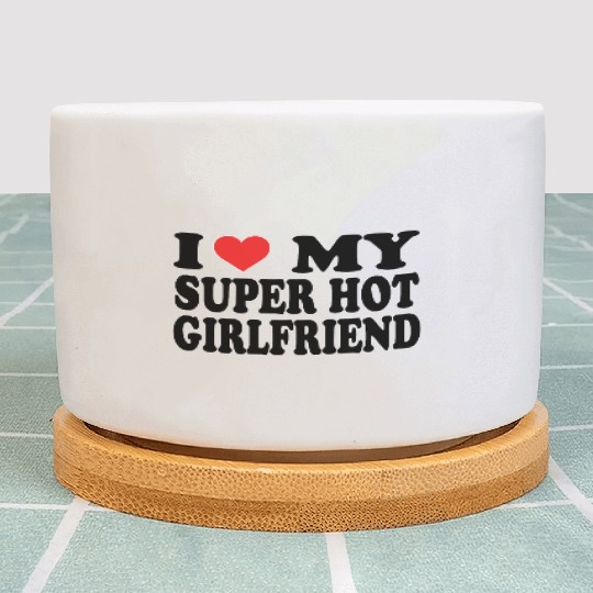 I Love My Boyfriend Plant Pots | Cute Romantic Plant Pots