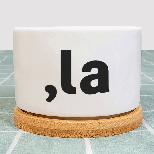 Kamala Comma La Harris Election 2024 Plant Pots