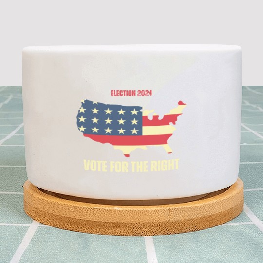 Election USA - Vote for the Right Plant Pots