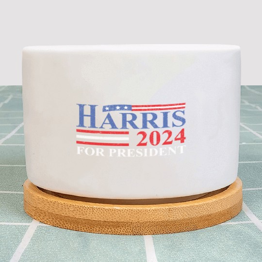 Kamala Harris 2024 For President Election Campaign Plant Pots