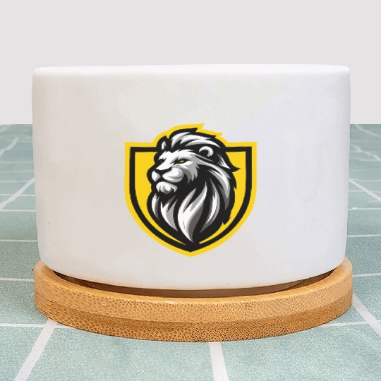 Lion Shield Plant Pots