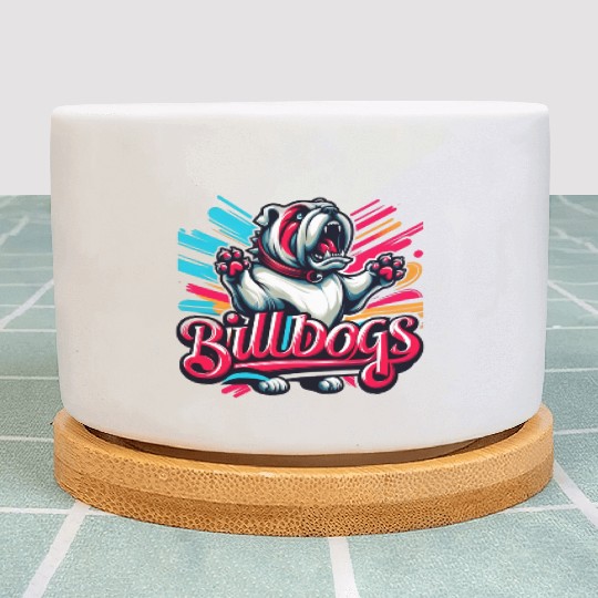 Fierce Bulldogs: Unleash the Power.Plant Pots