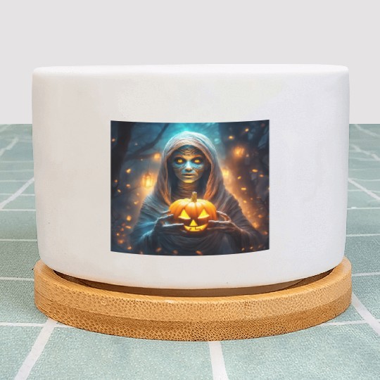 Mummy Lives Plant Pots