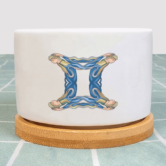 Gemini Quadruplet Unique Design Plant Pots