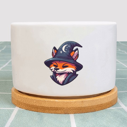 Fox Wizard - Magic Fantasy Plant Pots