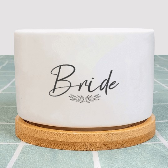 Bride Marriage Wedding | Bachelorette Party Plant Pots
