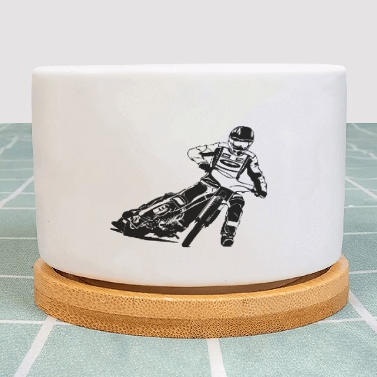 Motorcycle Speedway RacingSpeedway 501 Plant Pots