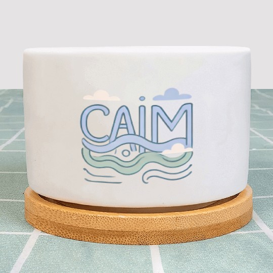 Calm: Peaceful and Minimalist Design Plant Pots
