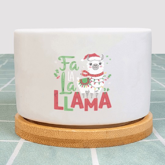 FA LA LA LLAMA Plant Pots