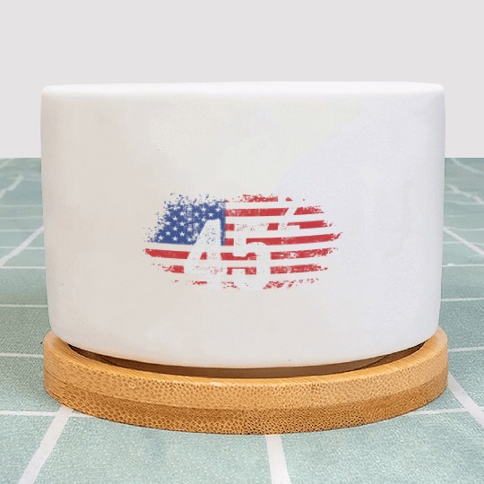 Trump 45 Squared Two Terms Election American Plant Pots