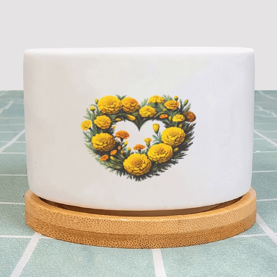 Marigold Flowers Plant Pots