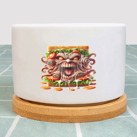 Terrifying Monster Sandwich Plant Pots
