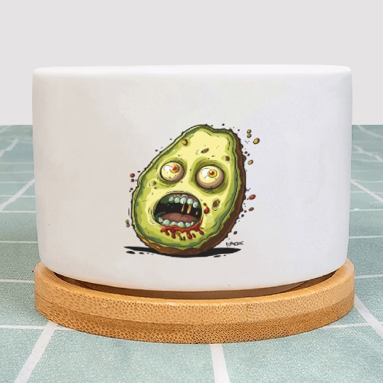 Horror of the Rotten Avocado Plant Pots