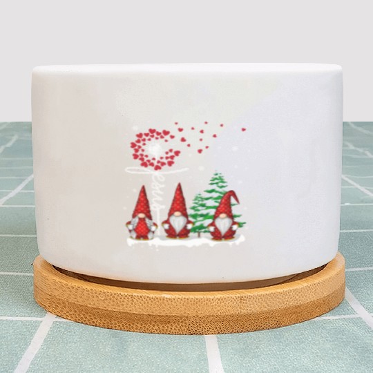 Gnomes Jesus Dandelion Christmas Tree Plant Pots