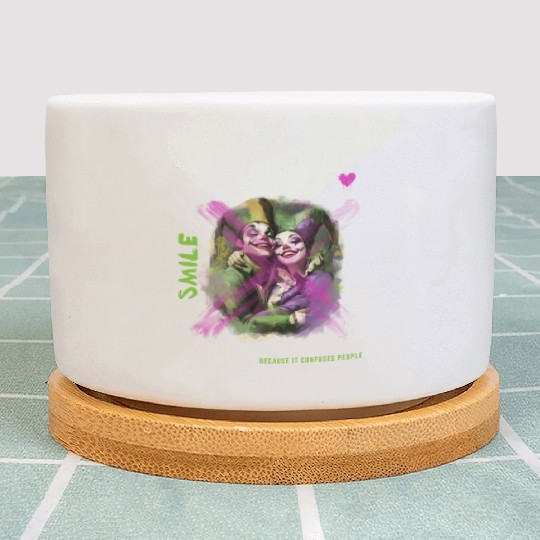 Smile Because It Confuses People | Hilarious Plant Pots