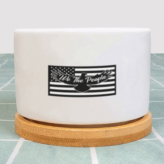 We The People Eagle Flag © LIKE US ON FACEBOOK Plant Pots