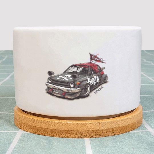 Bunta Fuji-wara JDM Pirate Edition Race Kei Car Plant Pots