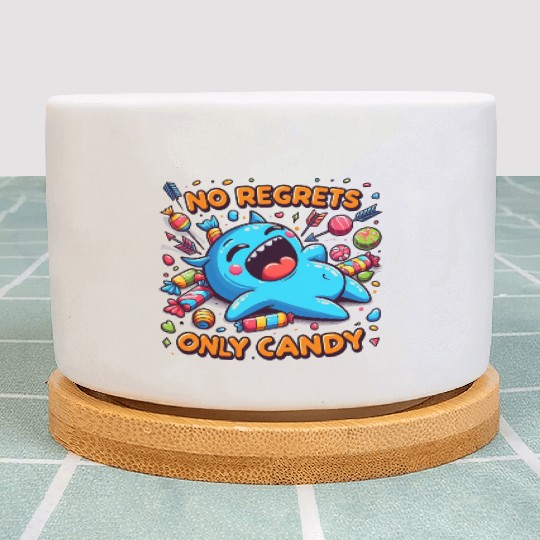 Disneyland No Regrets Only Candy Plant Pots
