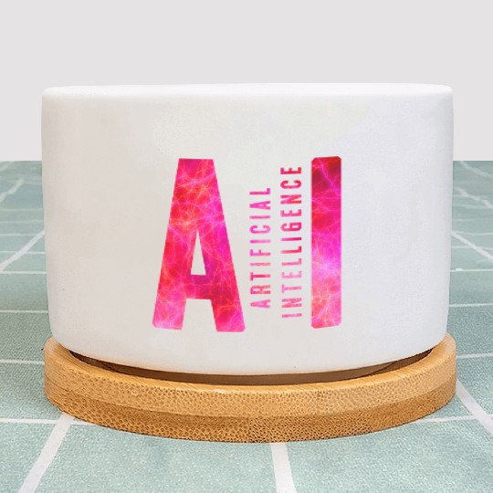 AI Artificial Intelligence Plant Pots
