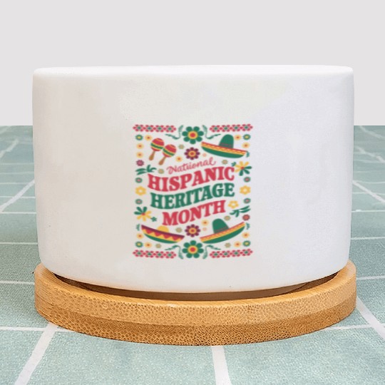 Celebrate National Hispanic Heritage Month Plant Pots