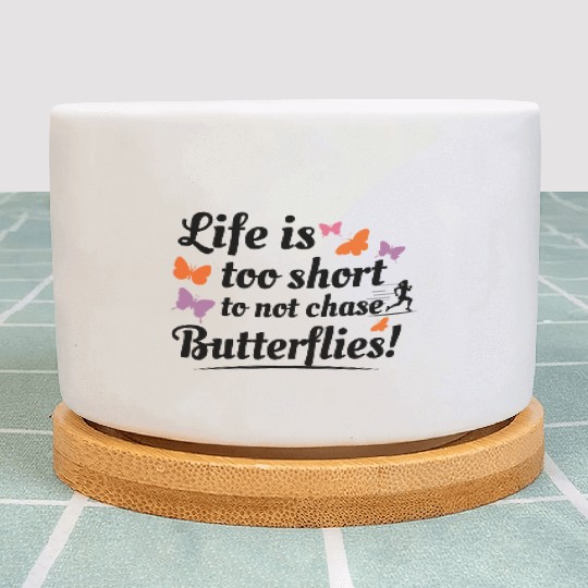 Butterfly Butterflies Insect Collector Entomology Plant Pots