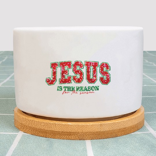 Jesus is the reason for the season Plant Pots